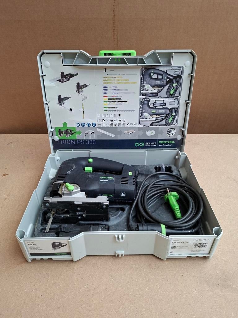 Festool decoupeerzaag Trion PSB 300, Ophalen, 600 tot 1200 watt, Zo goed als nieuw, Festool