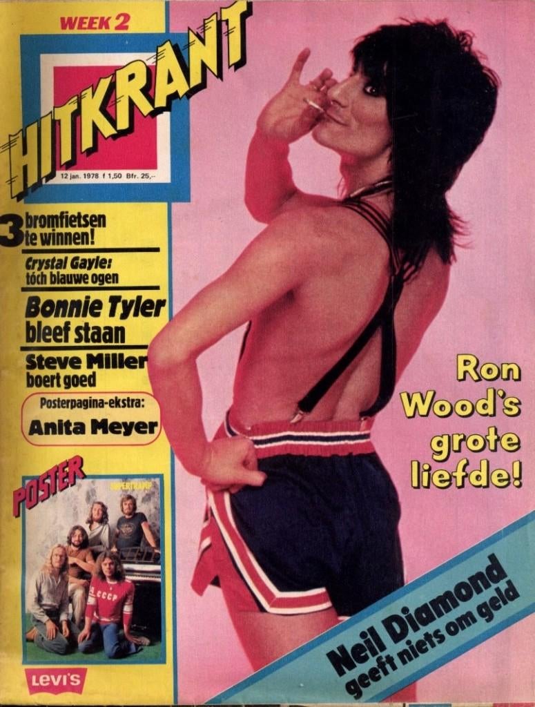 HITKRANT - 12 Januari 1978 in topstaat., Verzamelen, Ophalen of Verzenden, 1960 tot 1980, Tijdschrift