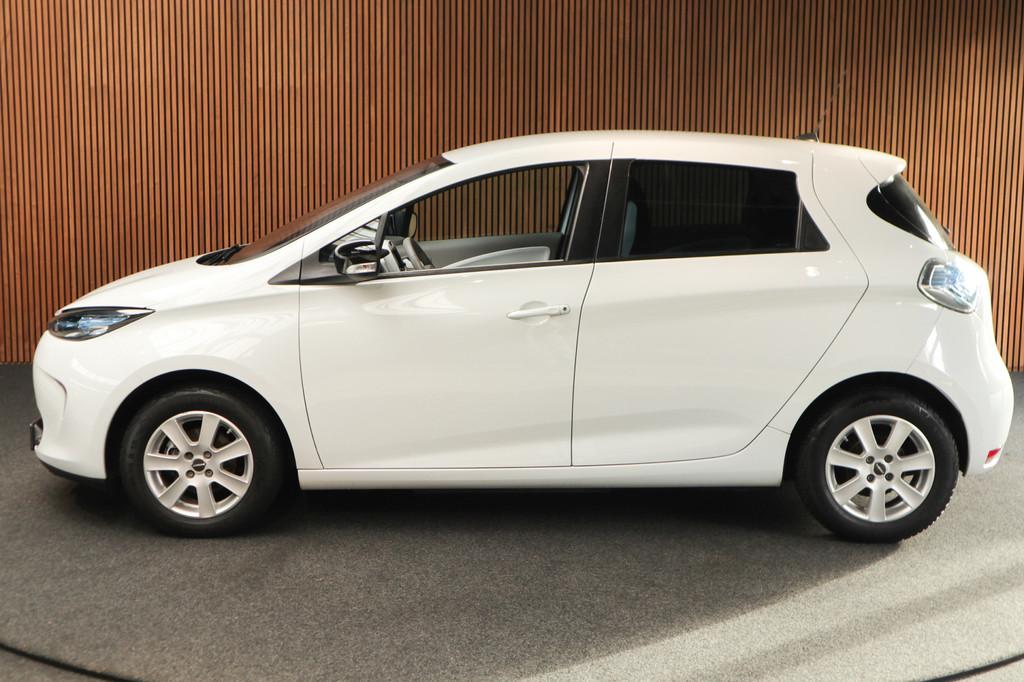Renault ZOE Q210 Life Quickcharge 22 kWh Navi Keyless Entry, Stof, Gebruikt, Zwart, Wit