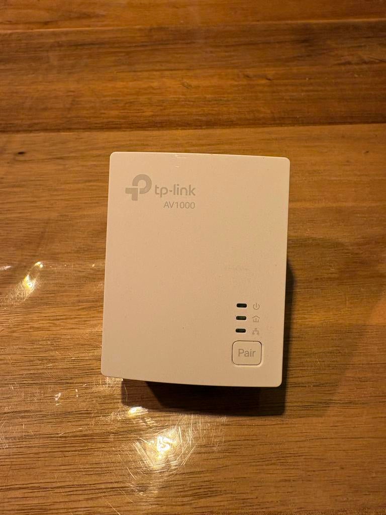 TP Link AV1000 Powerline Adapter - Internet via stopcontact, Ophalen of Verzenden, Gebruikt