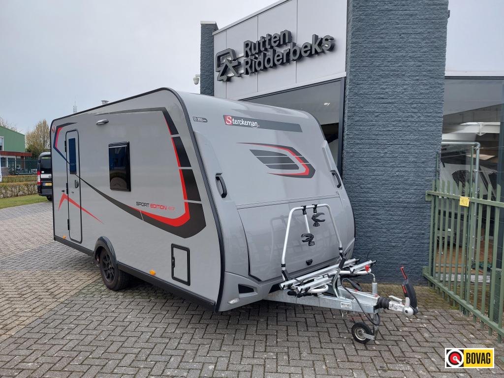 Sterckeman Sport Edition 410 CP, Caravans en Kamperen, Caravans, Sterckeman, Overige typen, 4 tot 5 meter, Schokbreker