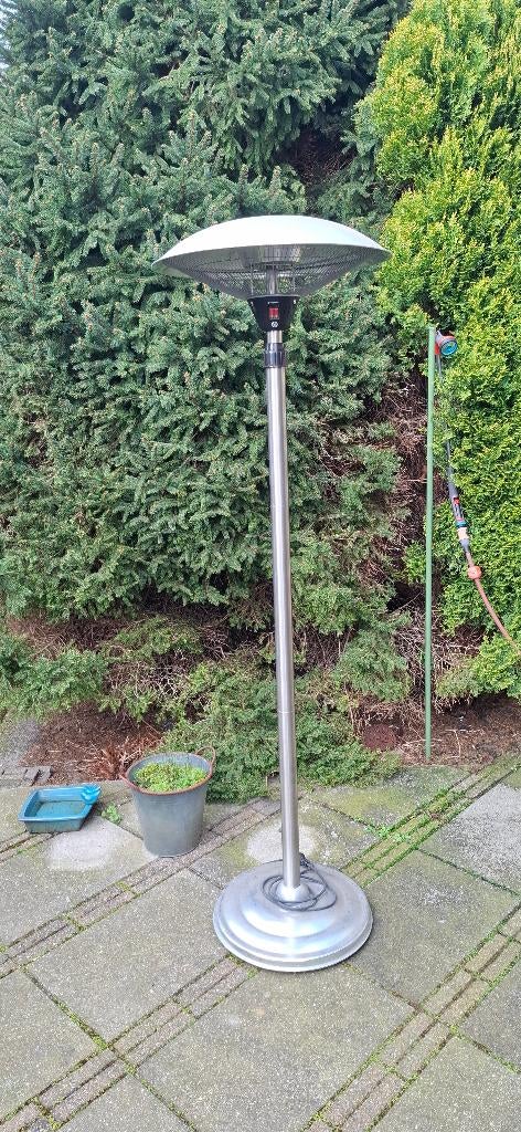 Elektrische terrasverwarmer, Ophalen, Gebruikt, Elektrisch