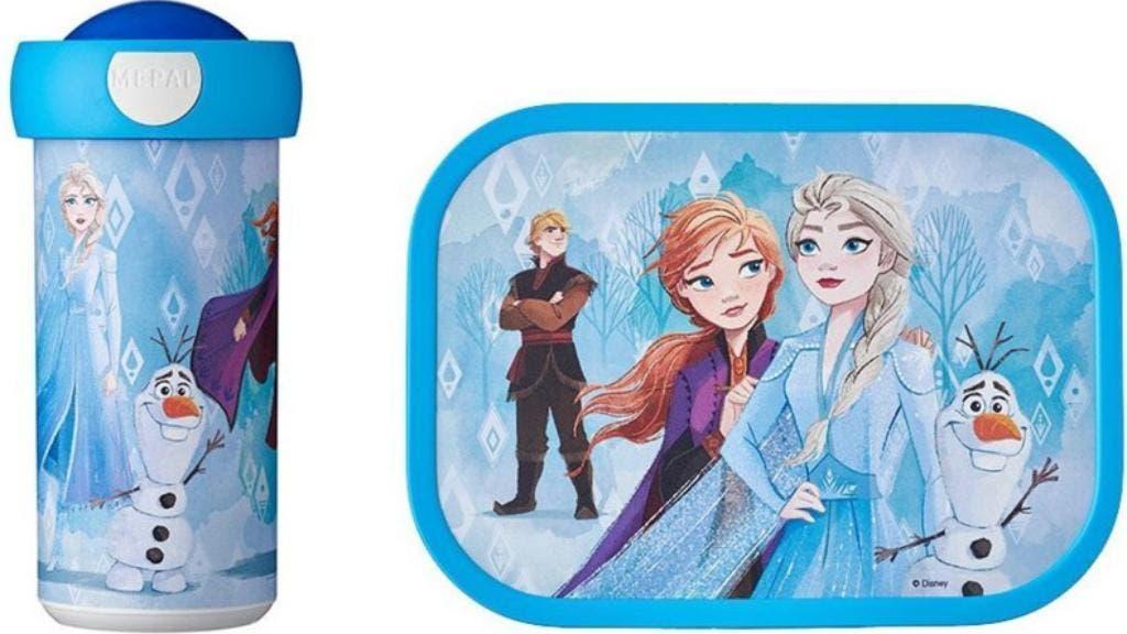 Disney Frozen Lunchset: Lunchbox met Schoolbeker - Mepal, Nieuw, Ophalen of Verzenden, Nvt, Nvt