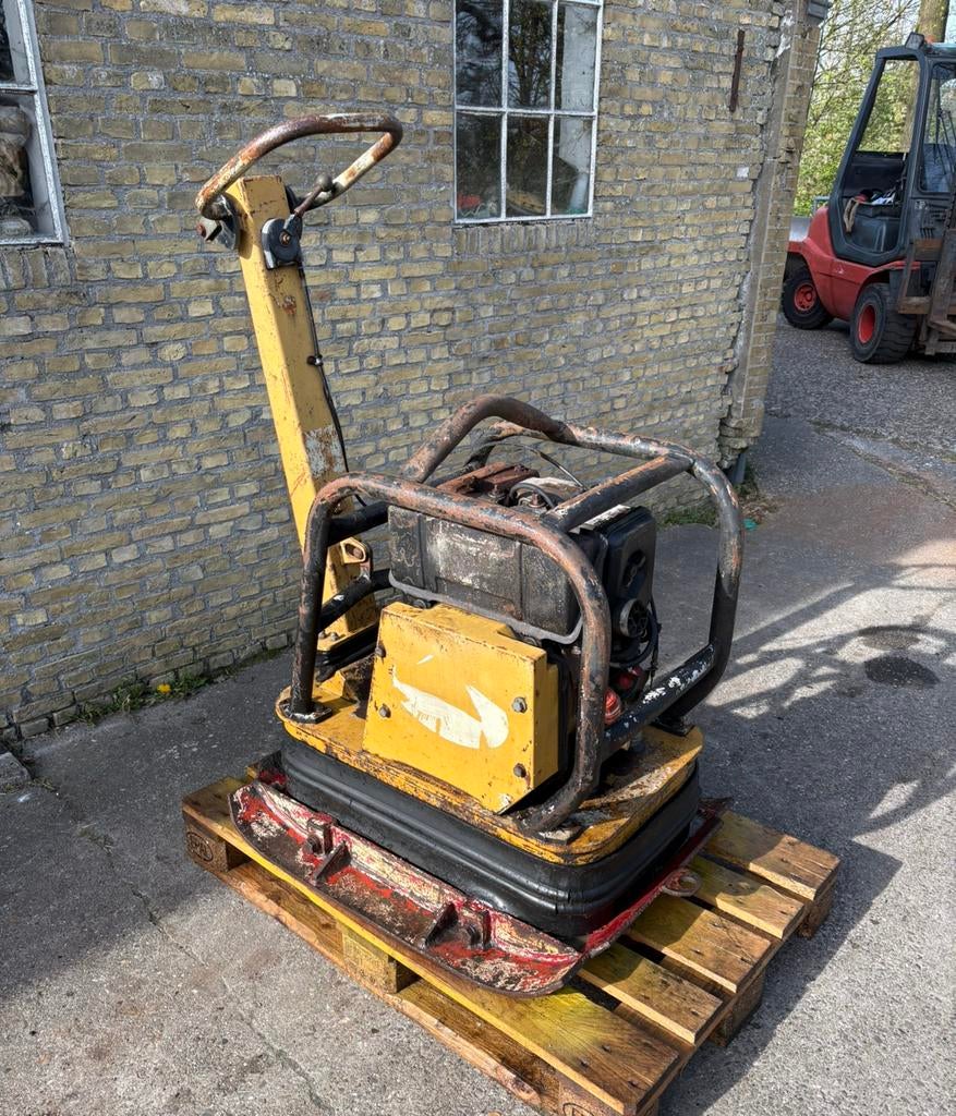 Samac 5 tons trilplaat opknapper hatz diesel, Tuin en Terras, Hand-tuingereedschap, Gebruikt, Overige soorten, Ophalen of Verzenden