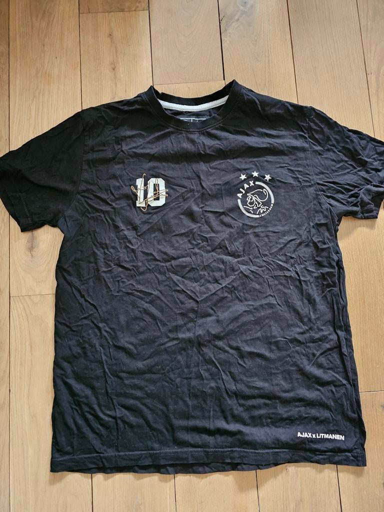 Jari Litmanen Ajax shirt, Verzamelen, Sportartikelen en Voetbal, Ophalen of Verzenden, Gebruikt, Ajax, Shirt