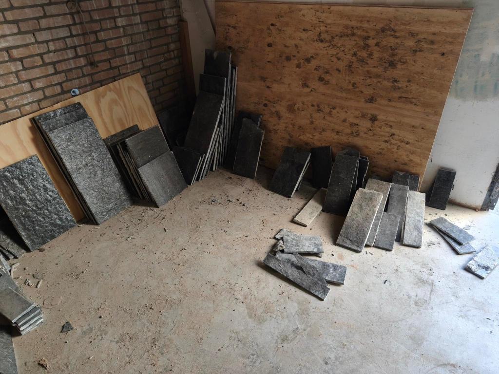 noorse leisteen, Ophalen, 60 cm of meer, Gebruikt, Hardsteen