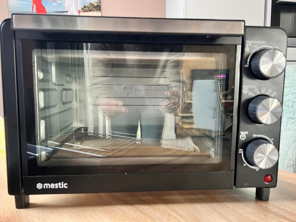 Compact Mestic camping oventje MHO 120 ideaal voor onderweg!, Witgoed en Apparatuur, Ovens, Ophalen, Minder dan 45 cm, Gebruikt