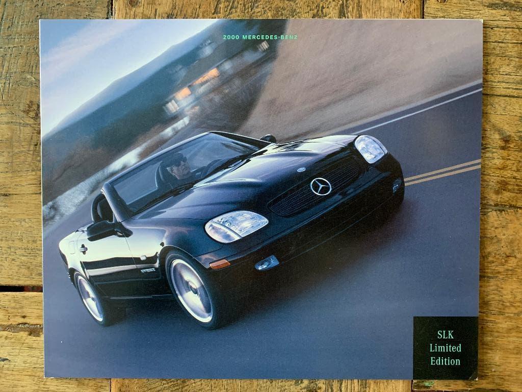 USA folder Mercedes-Benz SLK R170 Limited Edition 2000, Nieuw, Mercedes-Benz, Mercedes, Ophalen of Verzenden