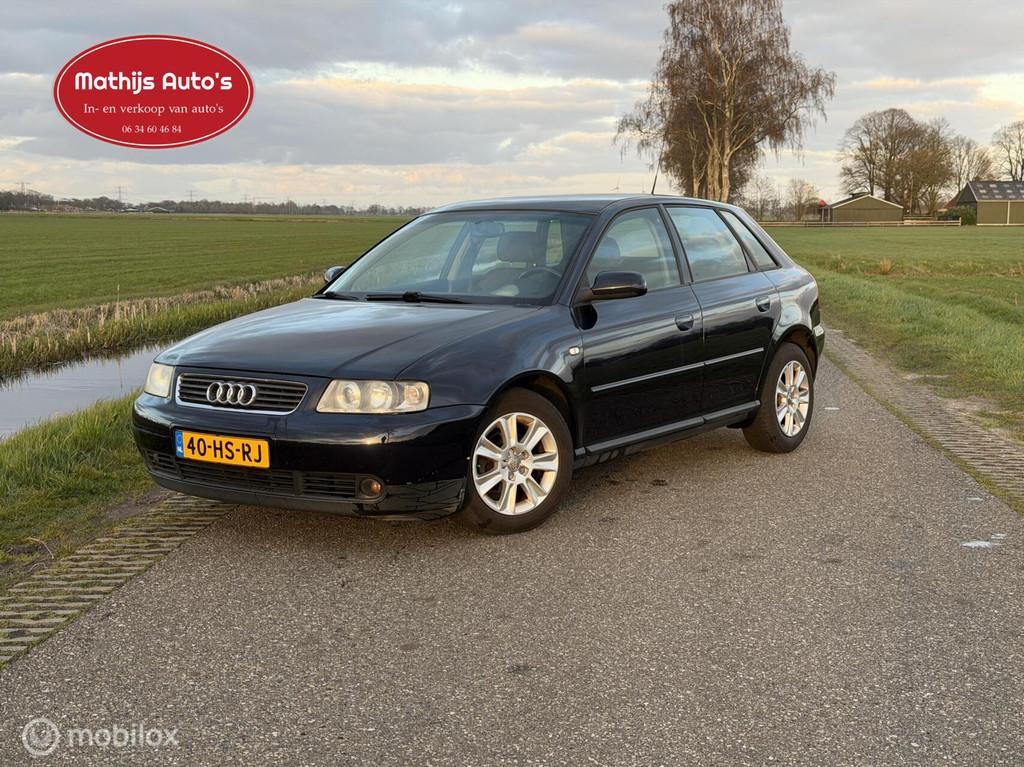 Audi A3 1.6 Ambiente, Auto's, Audi, Voorwielaandrijving, Stof, Blauw, 49 €/maand
