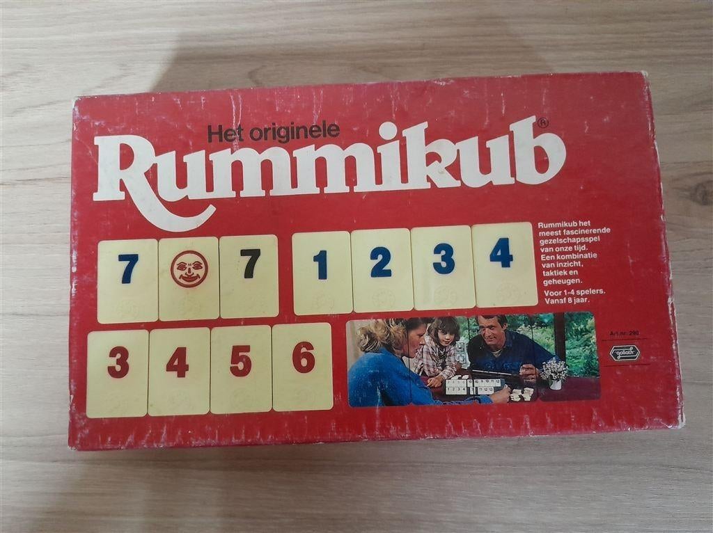 Rummikub rode doos original - s1396, Verzenden, Zo goed als nieuw