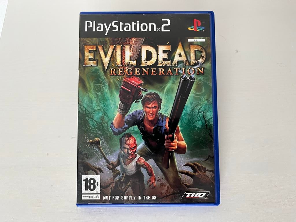 Evil Dead Regeneration PS2 zeer goede staat, Avontuur en Actie, Gebruikt, Vanaf 18 jaar, T