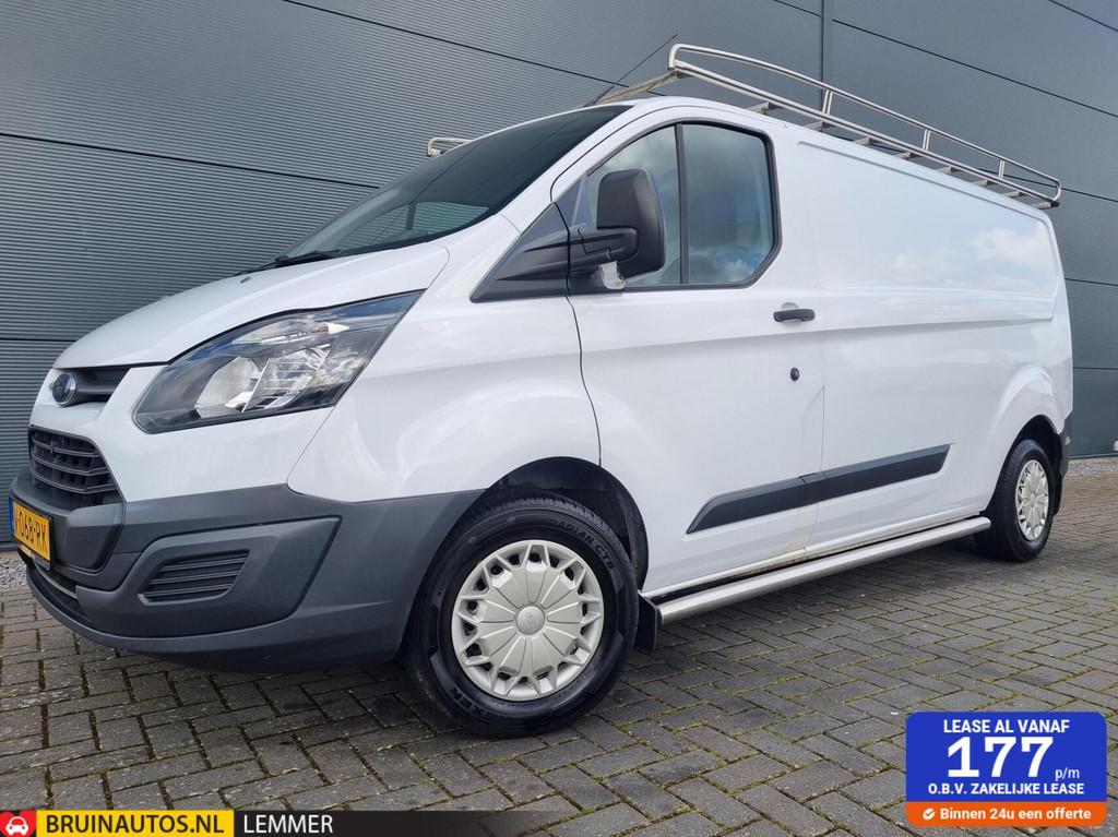 Ford Transit Custom 2.0 TDCI L2H1 Airco sidebars Trekhaak eu, Voorwielaandrijving, Elektrische ramen, Gebruikt, Euro 6