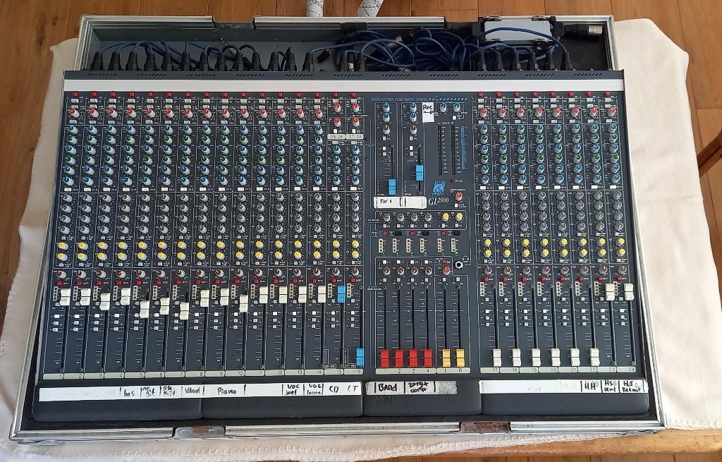 Allen&heath GL2000, Ophalen, Gebruikt, 20 kanalen of meer, Microfooningang