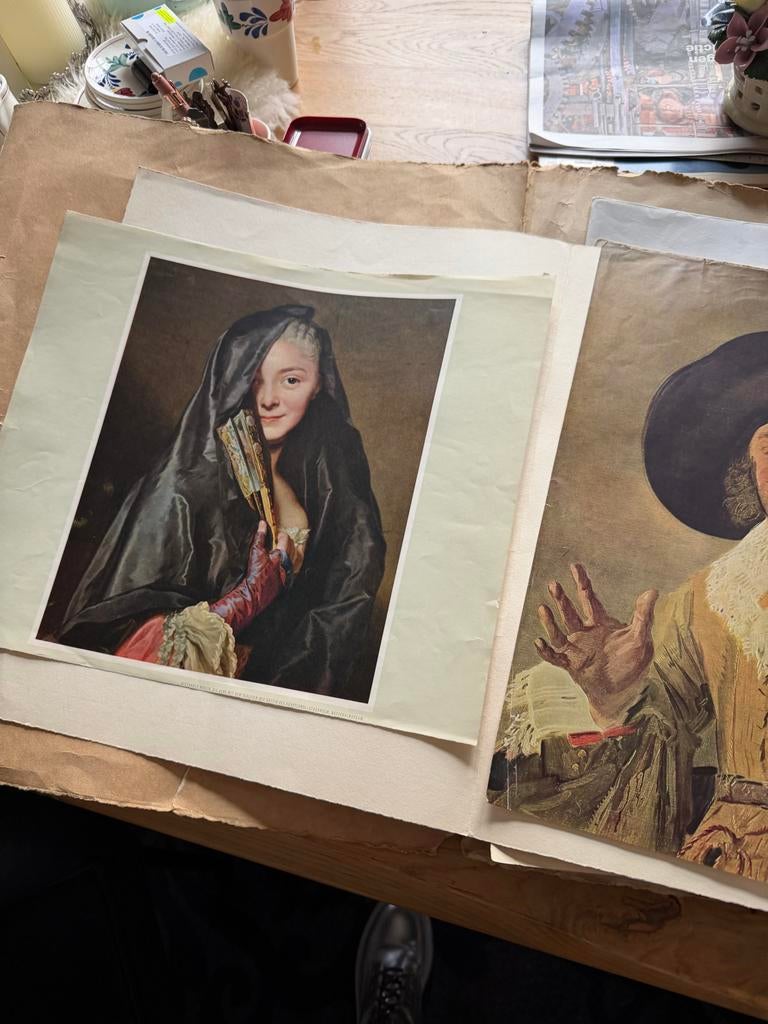 Oude kunst reproducties, Ophalen of Verzenden