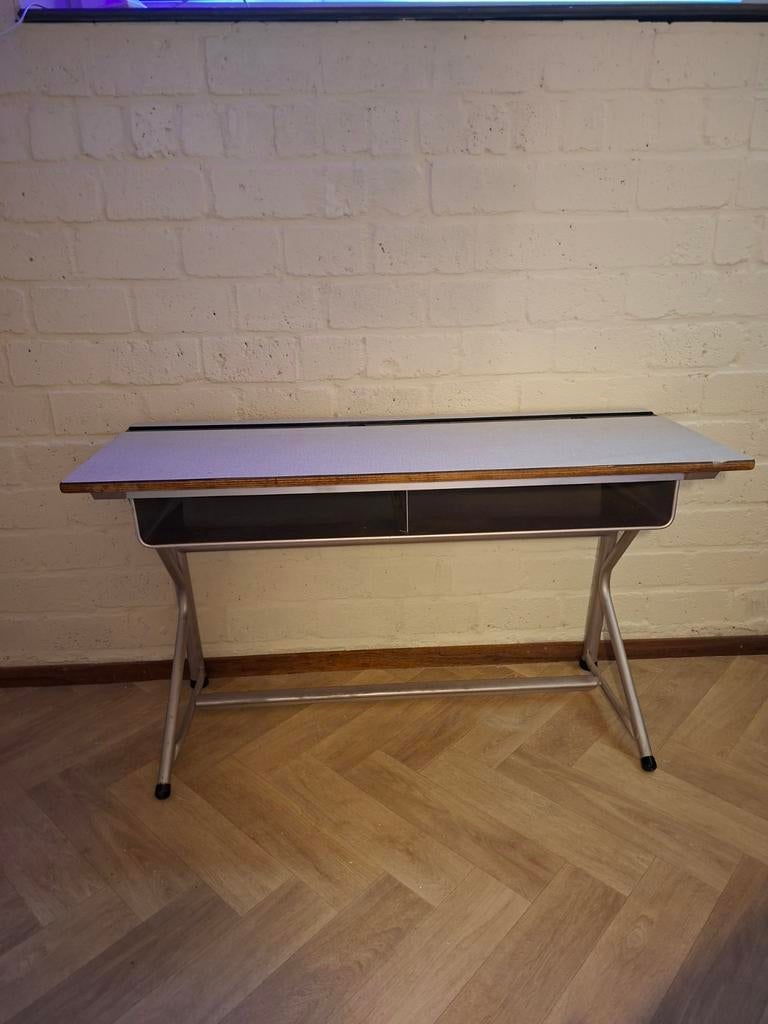 Vintage Schoolbankje - Authentiek en Charmant, Verzenden