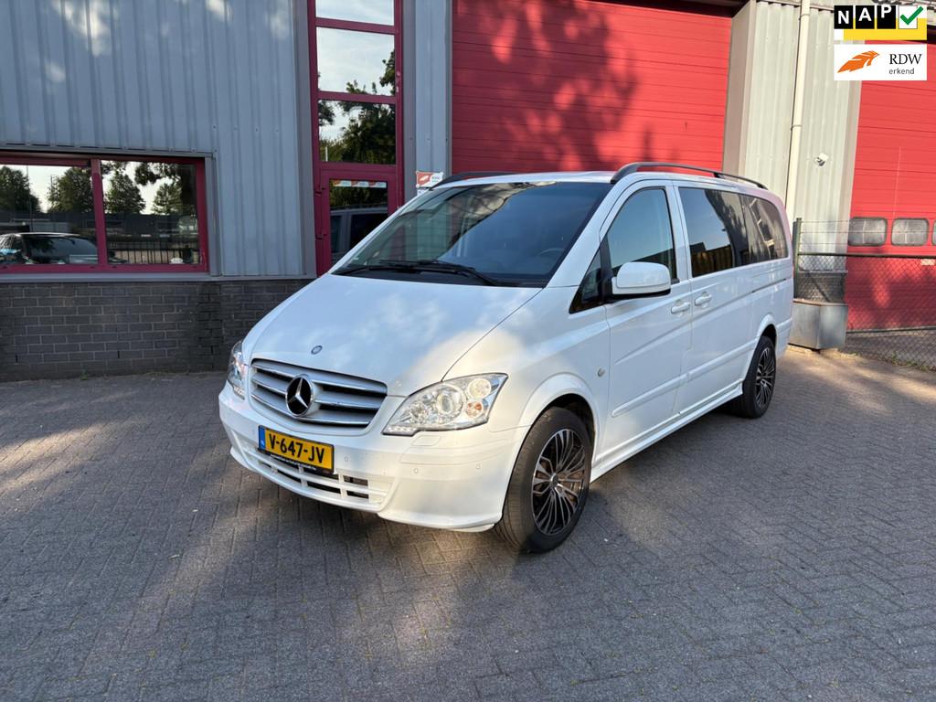 Mercedes-Benz Vito 122 CDI V6 Dubbele Cabine 224pk -MARGE- X, Auto's, Automaat, Euro 5, Achterwielaandrijving, Gebruikt