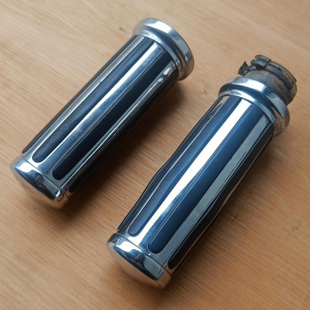 Verchroomde handvatten H-D, Motoren, Onderdelen | Harley-Davidson, Ophalen of Verzenden