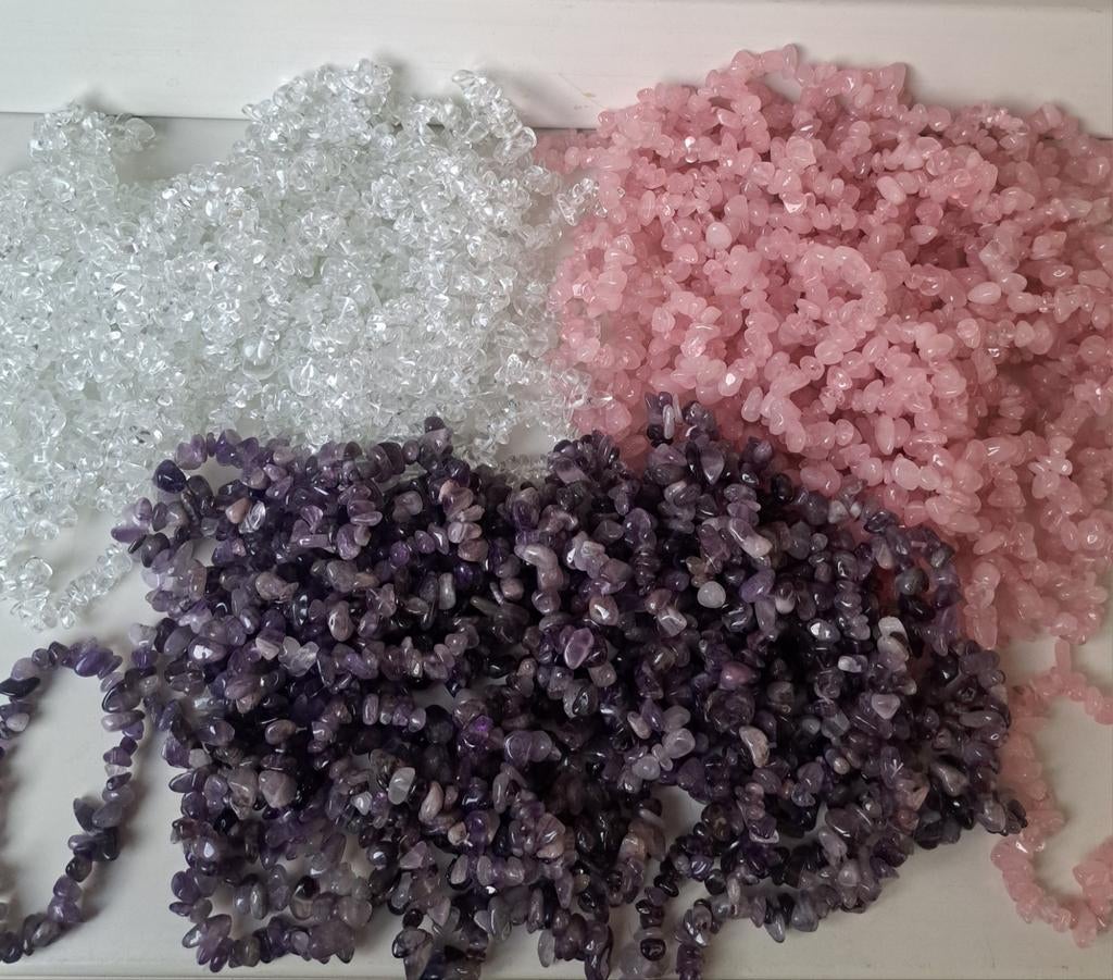 100 voor €100! A kwaliteit armbandjes edelsteen natuursteen, Ophalen of Verzenden