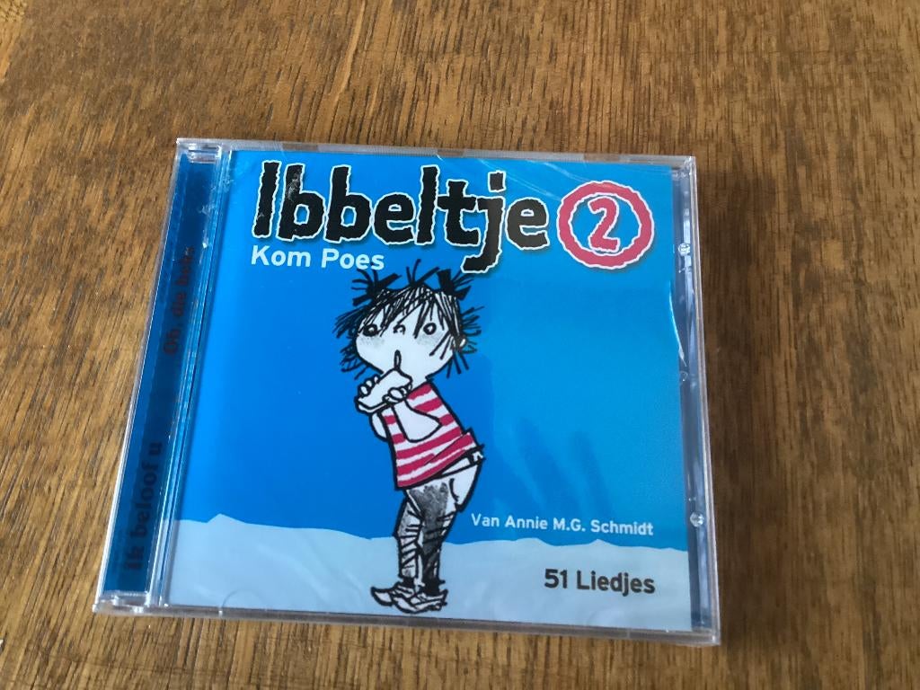 CD IBBELTJE Annie m g Schmidt (kom poes ), Ophalen of Verzenden, Nieuw in verpakking, Muziek, 6 tot 9 jaar