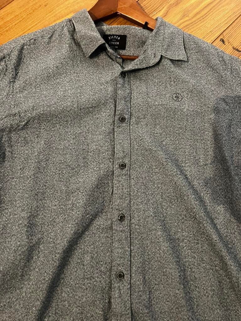 Overhemdblouse mt XXL van Silvercreek, Kleding | Heren, Grote Maten, Ophalen of Verzenden, Zo goed als nieuw, Grijs, Overhemd