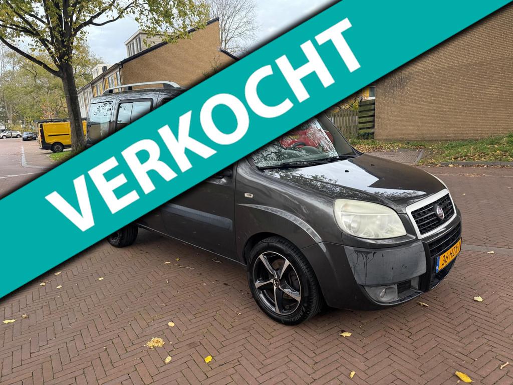 Fiat Doblò Airco / 2X schuif deuren / Bouwjaar 2009 / Parke, Voorwielaandrijving, Gebruikt, Doblo, 4 cilinders