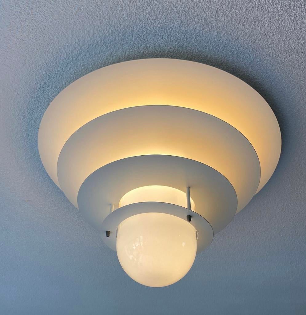 Vintage Raak plafondlamp 70’s, Raak Amsterdam, Ophalen of Verzenden, Space age, Nvt