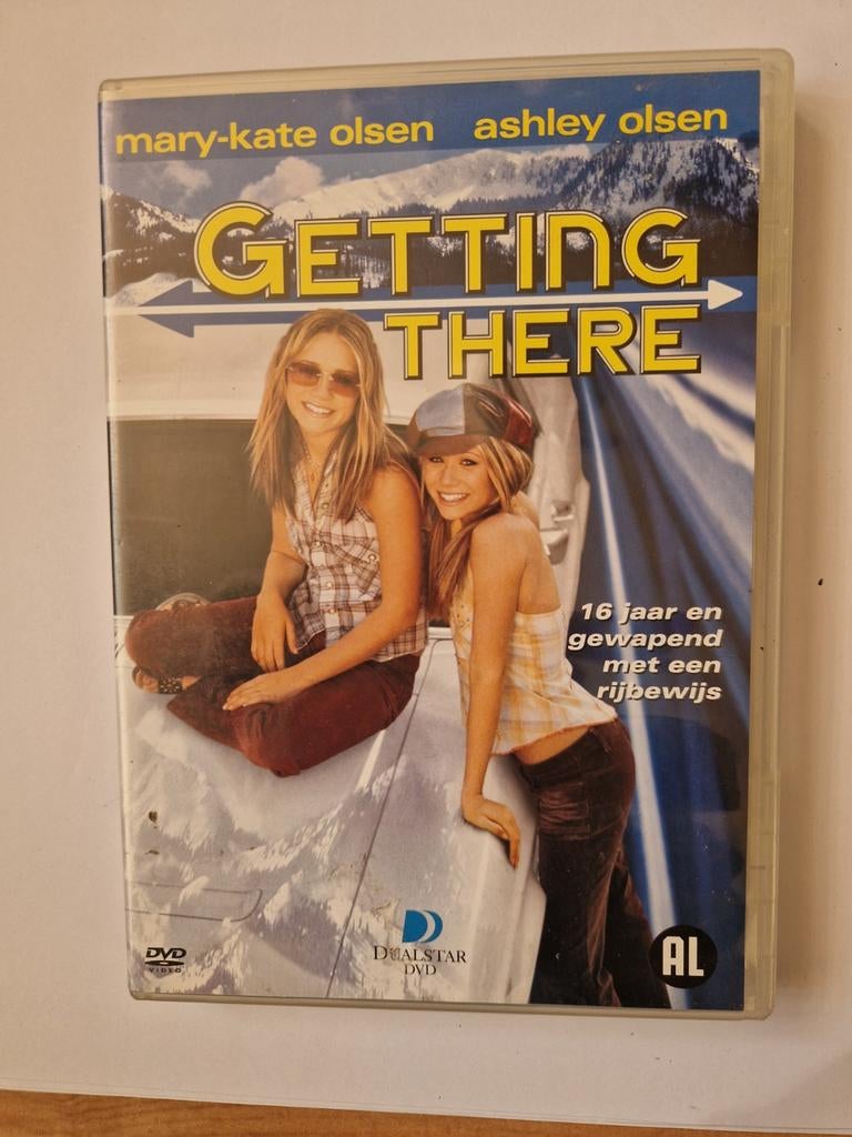 Getting There DVD - Mary-Kate & Ashley Olsen, Vanaf 6 jaar, Ophalen of Verzenden, Zo goed als nieuw, Overige genres