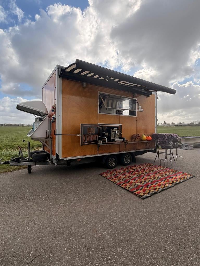 Complete Foodtruck (Catering aanhanger ) – Direct inzetbaar!, Ophalen of Verzenden