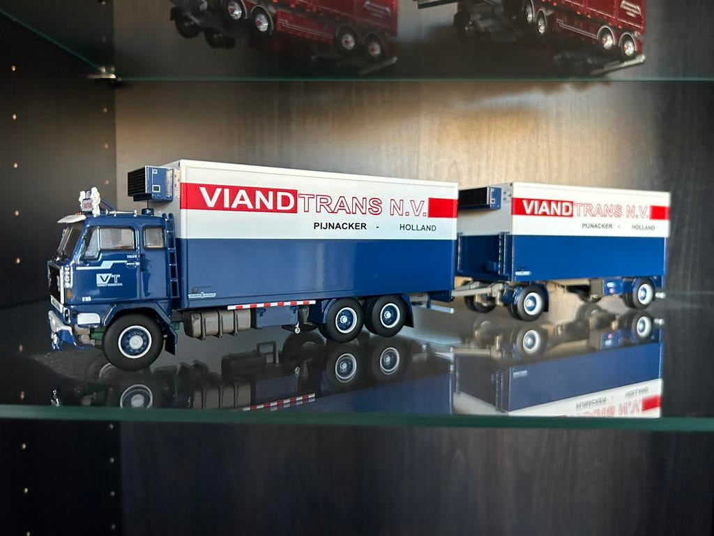 Tekno Volvo F89 Nickoot / Viandtrans, Ophalen of Verzenden, Zo goed als nieuw, Bus of Vrachtwagen, Tekno