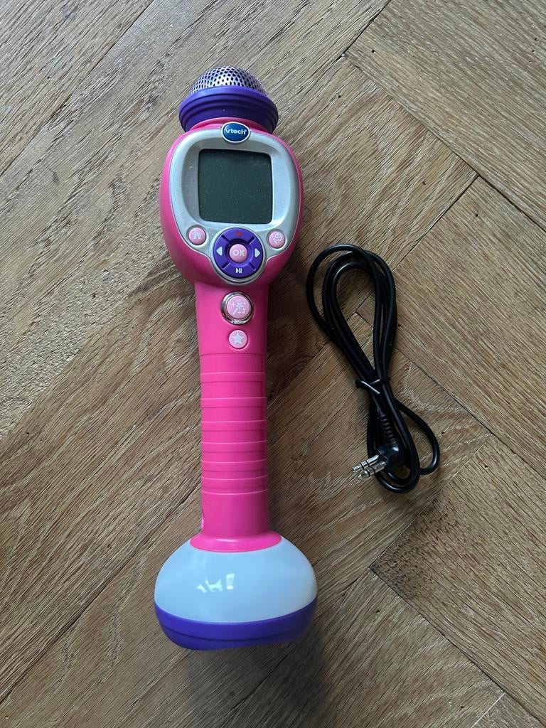 Vtech Kidi Star Move microfoon, Ophalen of Verzenden, Zo goed als nieuw, 6 jaar of ouder