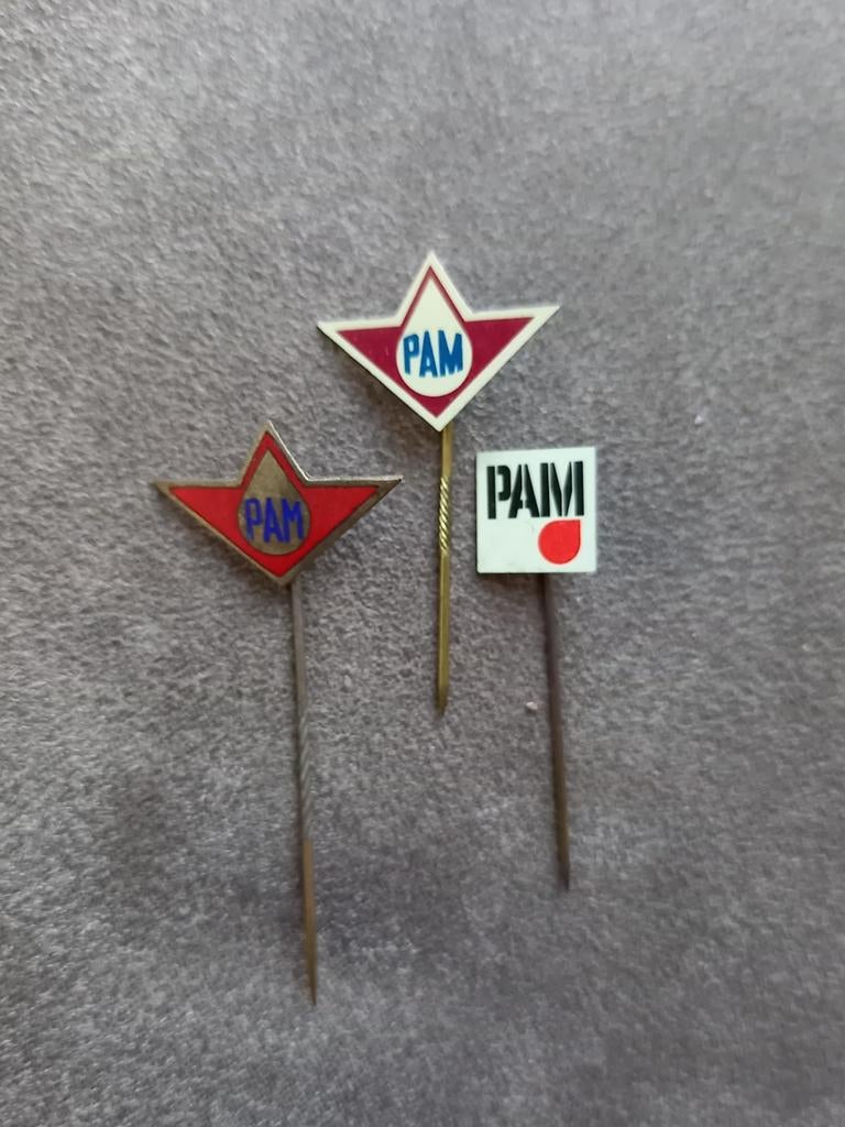 Speldjes PAM Oliemaatschappij, Verzamelen, Ophalen of Verzenden, Gebruikt