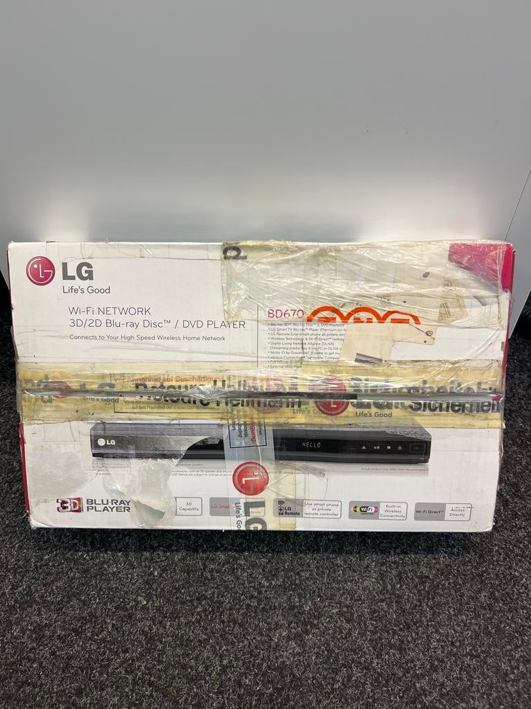 LG 3D Blu-ray Player met Smart TV en Wi-Fi Direct, Ophalen of Verzenden, Zo goed als nieuw, Nvt, Nvt