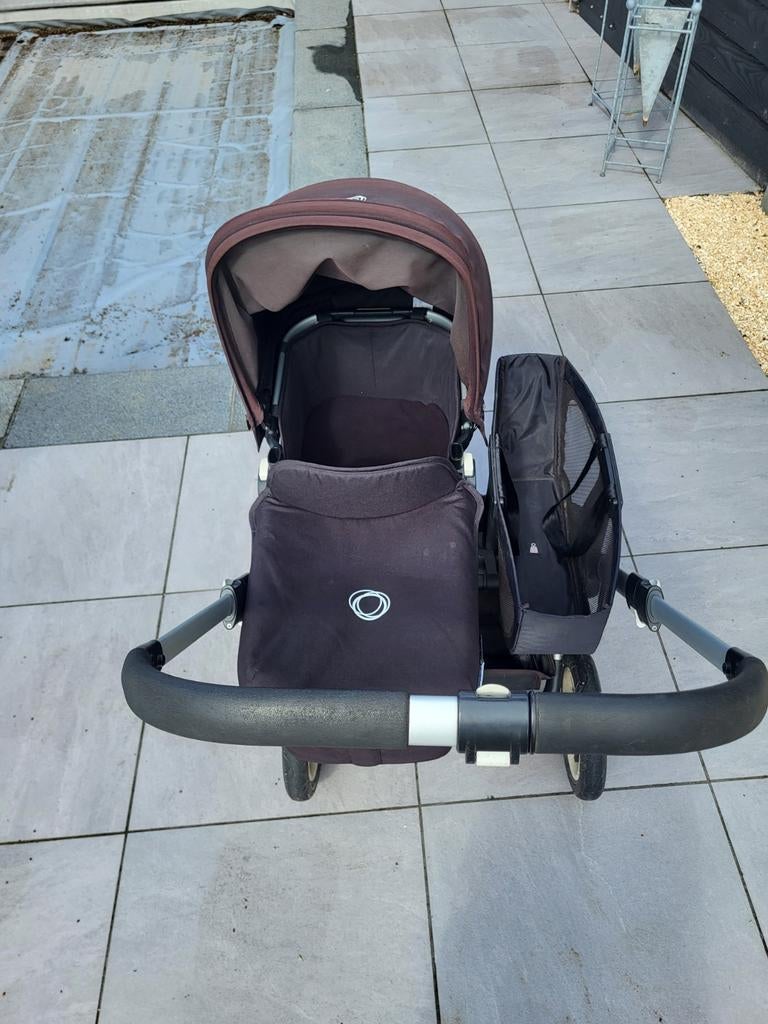 Bugaboo Donkey duowagen, Ophalen of Verzenden, Gebruikt, Bugaboo, Verstelbare duwstang