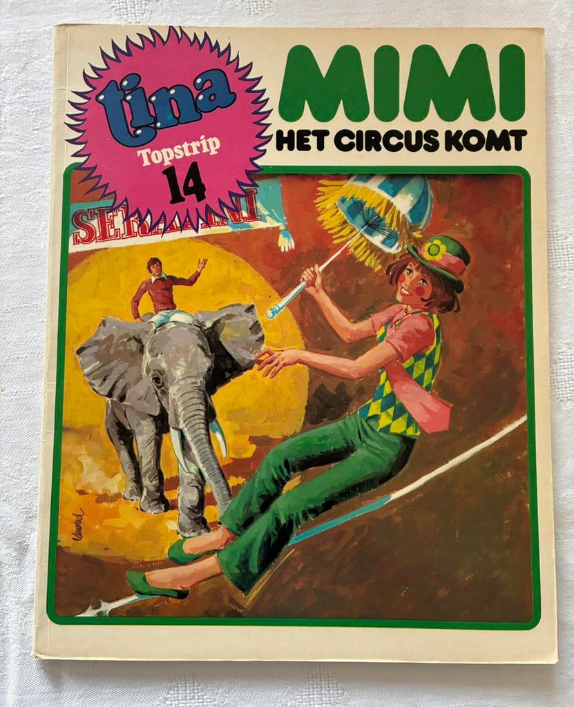 Tina Topstrip 14 Mimi het circus komt, Boeken, Stripboeken, Eén stripboek, Ophalen of Verzenden, Gelezen