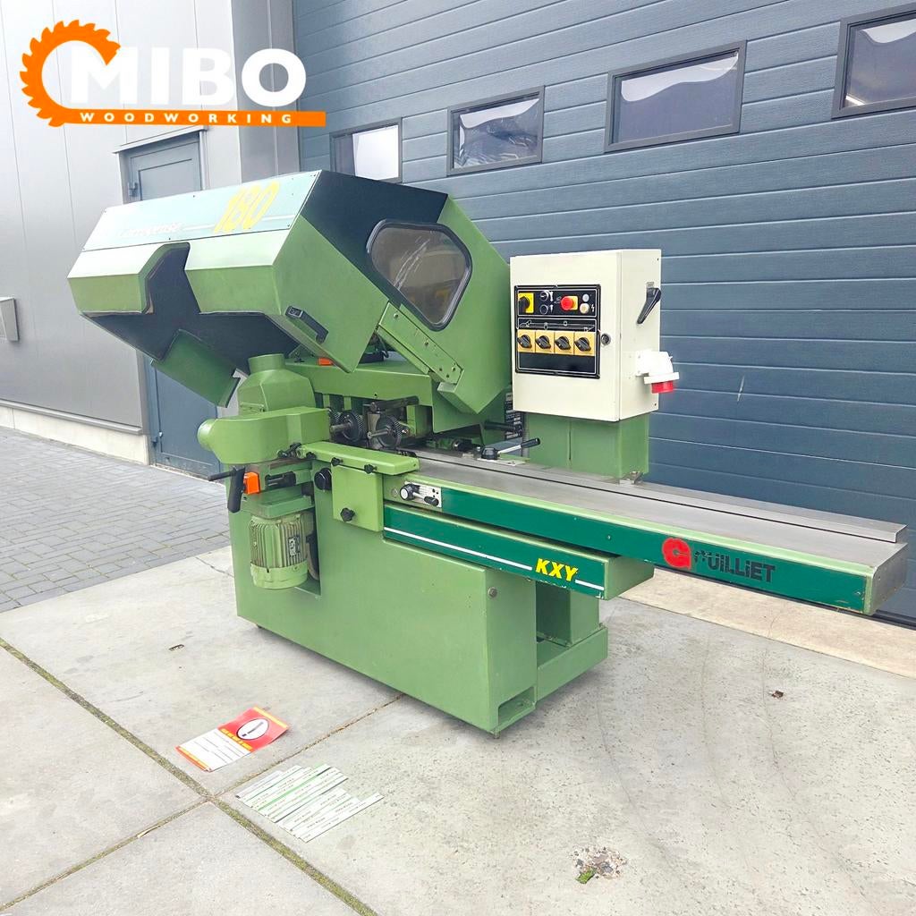 Guilliet 4zijdige schaafbank tersa koppen ** compleet ** gar, Doe-het-zelf en Verbouw, Ophalen of Verzenden, Zo goed als nieuw