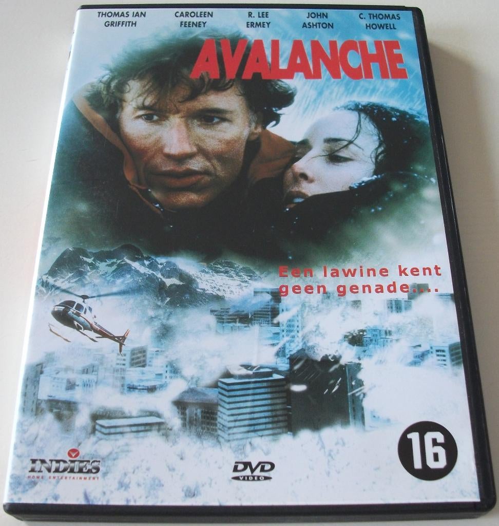 Dvd *** AVALANCHE *** Een lawine kent geen genade..., Vanaf 16 jaar, Ophalen of Verzenden, Zo goed als nieuw, Actie