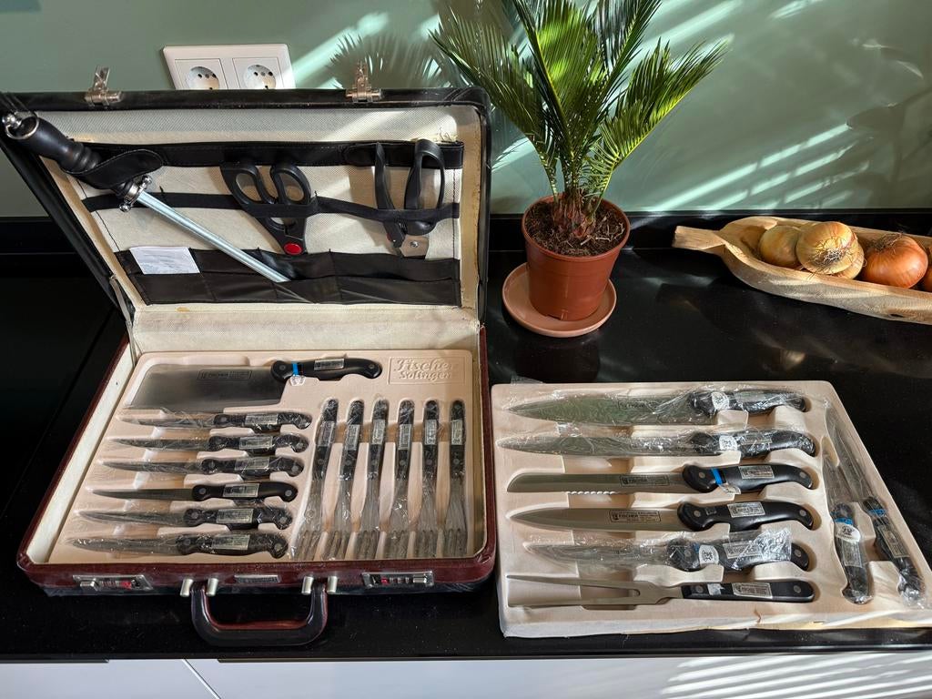 Fischer Solingen 24-delige Messenset - Nieuwstaat!, Ophalen