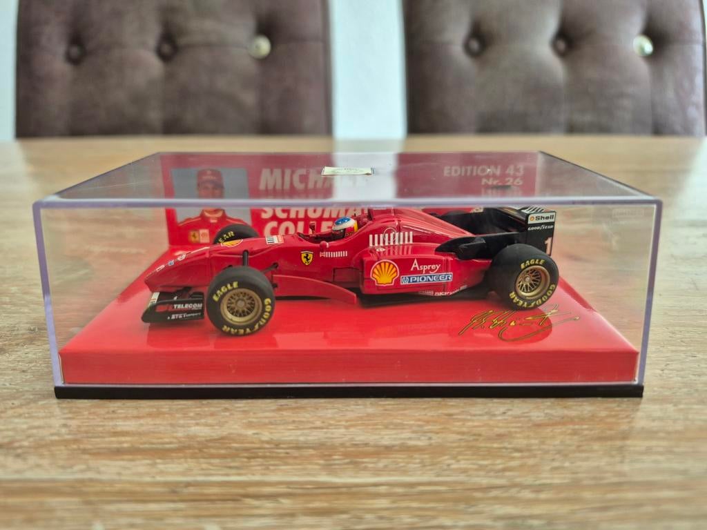 Michael Schumacher Ferrari F310, Ophalen of Verzenden, Zo goed als nieuw, Formule 1