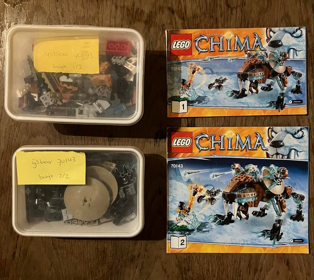 Lego Chima Sir Fangars Sabeltand Walker 70143 (compleet), Ophalen of Verzenden, Zo goed als nieuw, Complete set, Lego