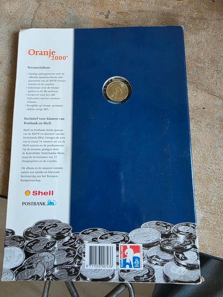 Oranje 2000 KNVB Muntenmap (niet compleet), Ophalen of Verzenden, Nederland, Munten