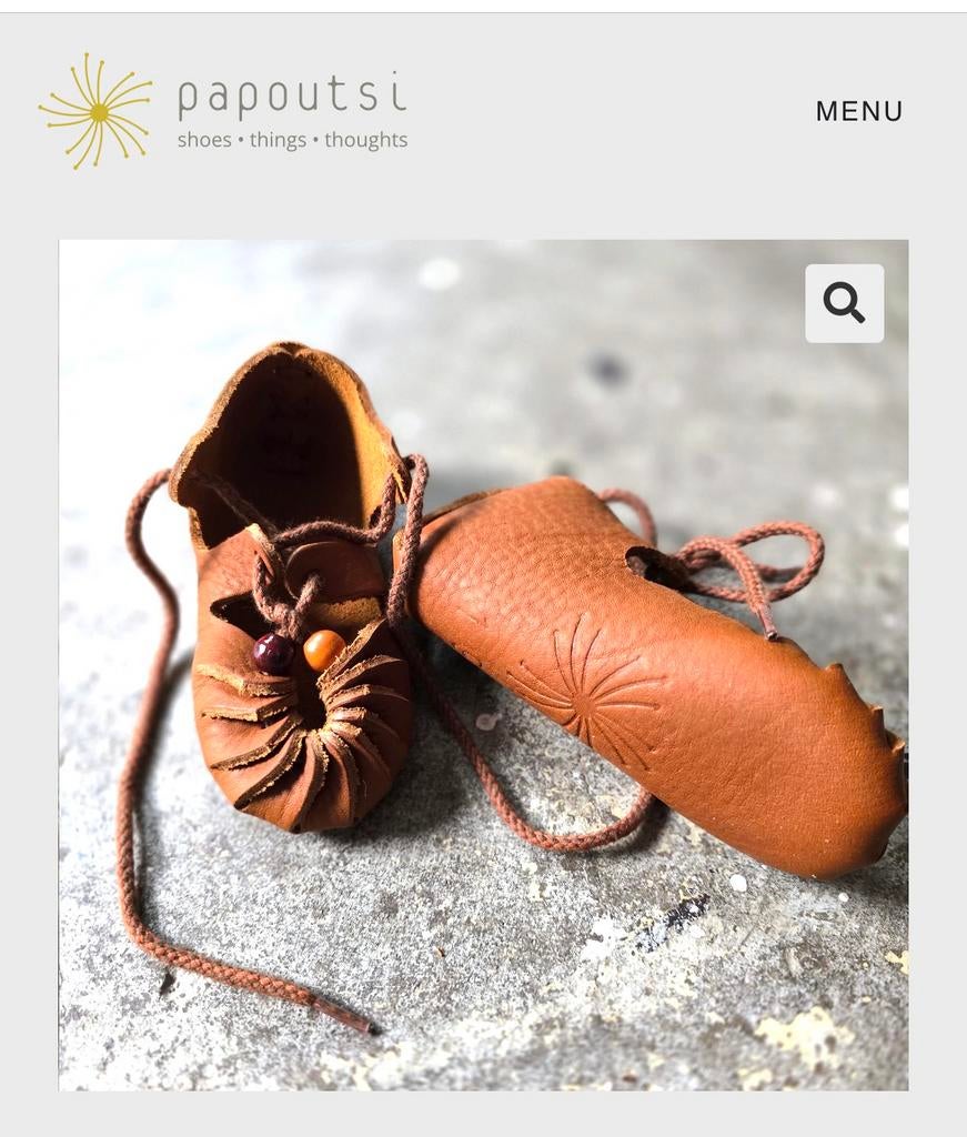 Papoutsi barefoot sandalen maat 32, Ophalen of Verzenden, Zo goed als nieuw, Meisje, Overige typen