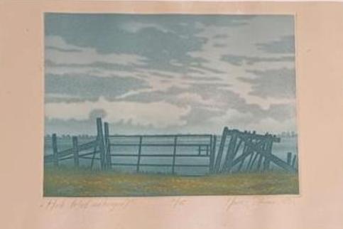 Hans Heijman, Antiek en Kunst, Kunst | Etsen en Gravures, Ophalen