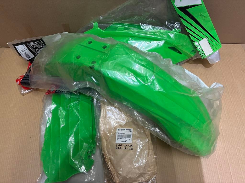 Kawasaki KXF - diverse plasticwerk (nieuw), Ophalen of Verzenden, Nieuw