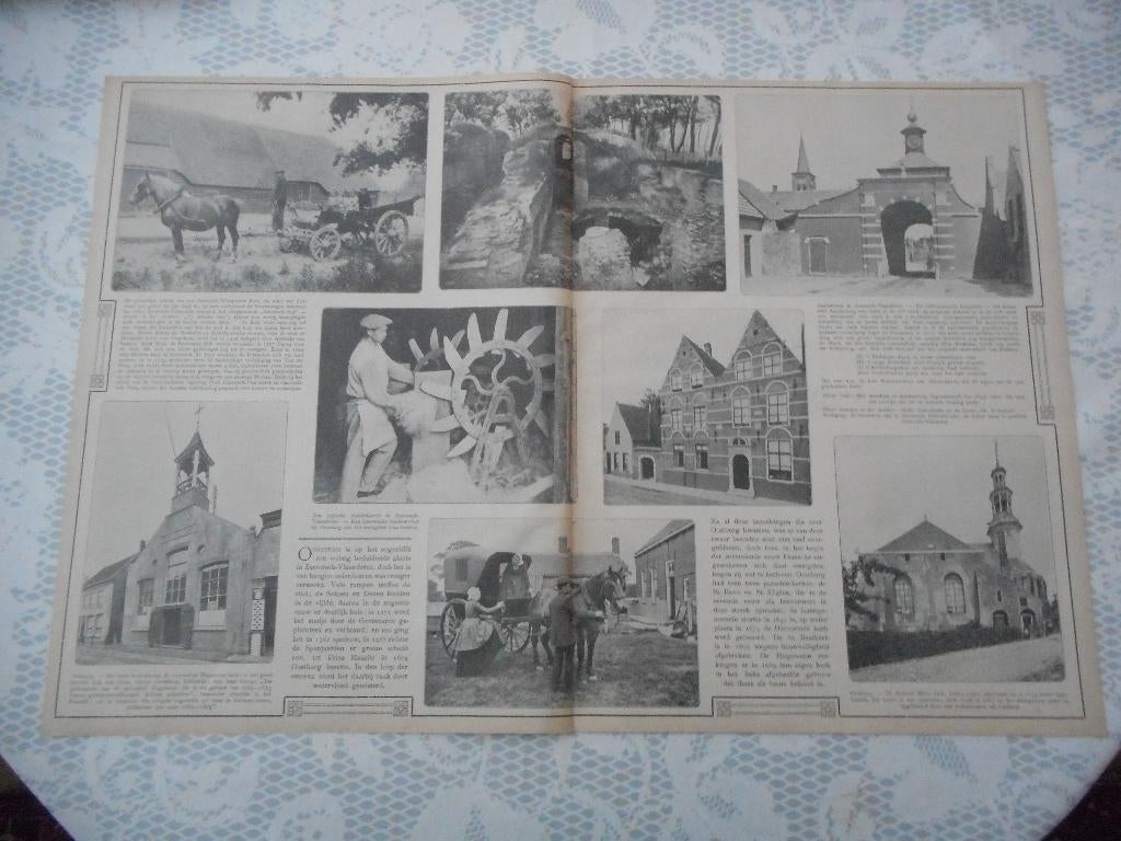 Zeeuws Vlaanderen. 1919., Verzamelen, Ophalen of Verzenden, Voor 1920, Nederland, Knipsel(s)