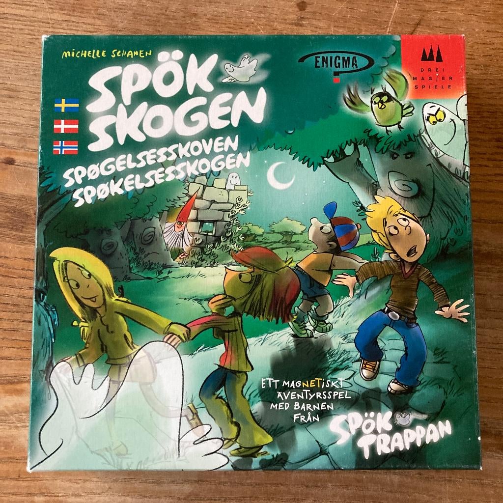 Drie Magier Spellen - Het Spookbos (2-6 spelers, 5+jaar), Hobby en Vrije tijd, Gezelschapsspellen | Bordspellen, Vijf spelers of meer