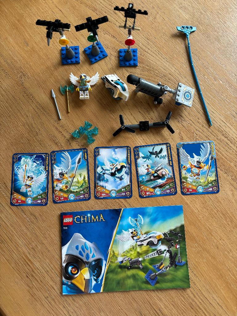 LEGO 70101 Legends of Chima Schietoefeningen, Verzenden, Zo goed als nieuw, Complete set, Lego
