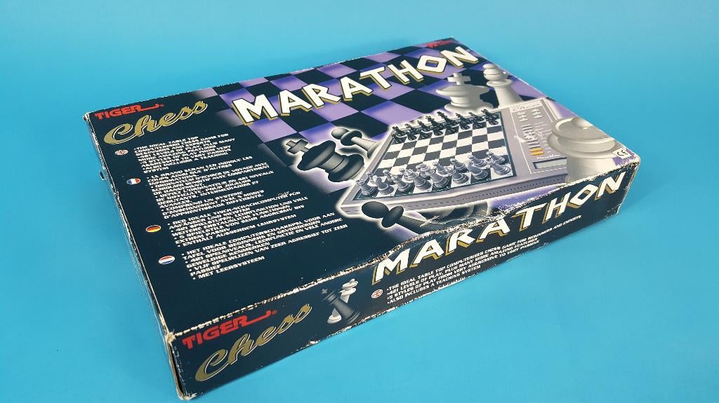 Tiger Chess Marathon schaakcomputer, 1997. 7C10, Tweedehands verkoop, Tweedehands verkoop, Gebruikt, Ophalen of Verzenden