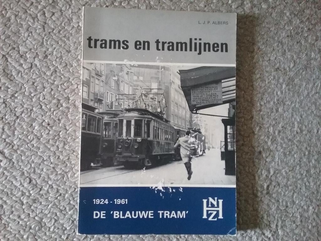 De Blauwe Tram 1924-1961 / LJP Albers (1971; NZH), Verzamelen, Ophalen of Verzenden, Gebruikt, Tram, Boek of Tijdschrift