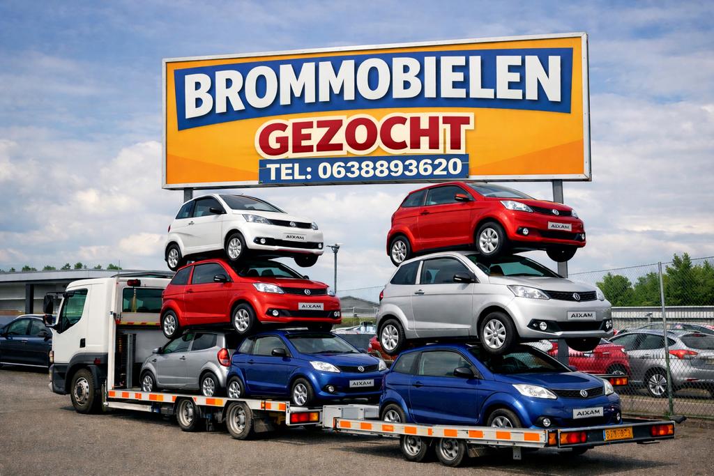 🚘GEZOCHT AIXAM BROMMOBIELEN🚘 Crossline Crossover K2 City