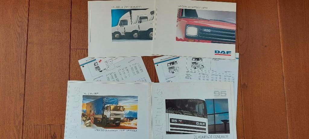 Brochures Daf 400, 2500 en 95, Ophalen of Verzenden, Gelezen, Overige merken